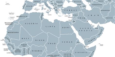 5 Maps of the Middle East and North Africa That Explain This Region - Mauldin Economics