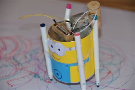 How to make a Minion Scribble Bot - Science Sparks