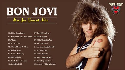 Bon Jovi Greatest Hits Full Album | The Best Songs Of Bon Jovi Nonstop Playlist - YouTube