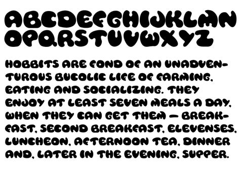 Cartoonish Font - Works In Progress