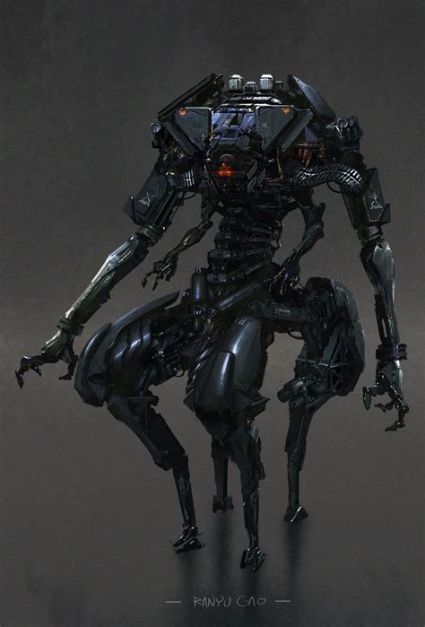 Scary Robot Art