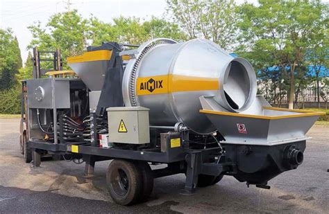 Aimix Providing Reasonable Concrete Mixer Pump Price