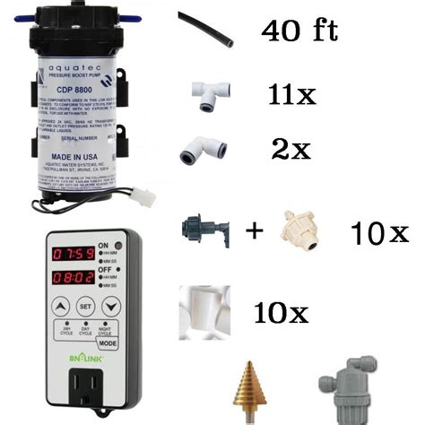 | Multiponics DIY High Pressure Aeroponics Kit 8800 – Multiponics