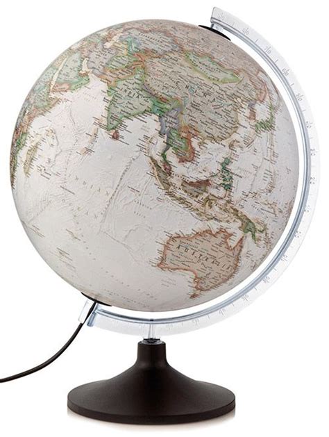 National Geographic Carbon Executive Illuminated Antique Globe | World globes, Globe, National ...