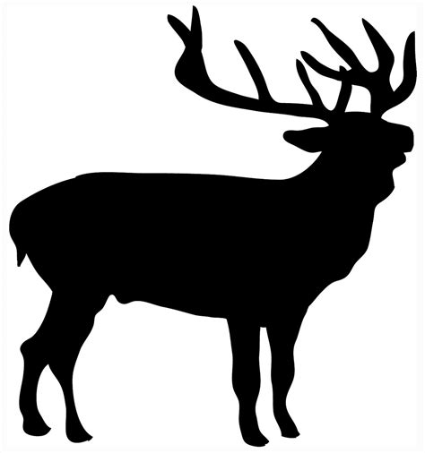 Deer Silhouette Clip Art - ClipArt Best