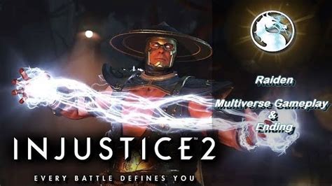 Injustice 2 Raiden Multiverse GamePlay & Ending. HD | Free Step Dodge