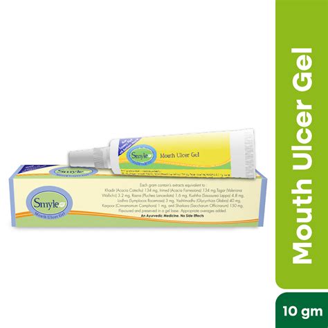 Smyle Mouth Ulcer Gel- 10 gm (Pack of 1) – Smyle