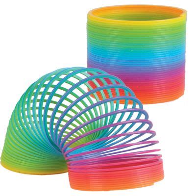 Rainbow slinky | Rainbow springs, Rainbow colors, Slinky toy