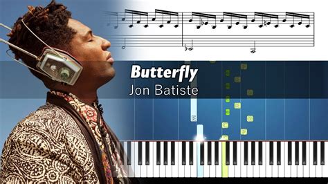 Jon Batiste - Butterfly - Accurate Piano Tutorial with Sheet Music ...