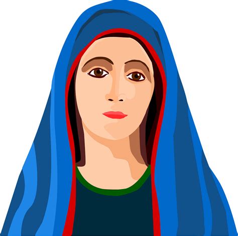 Maria Clipart - Mary Nativity Clipart, HD Png Download - vhv - Clip Art Library
