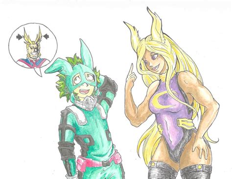 Deku and Miruko have bunny ears by Iffondrel on DeviantArt | My hero academia episodes, My hero ...