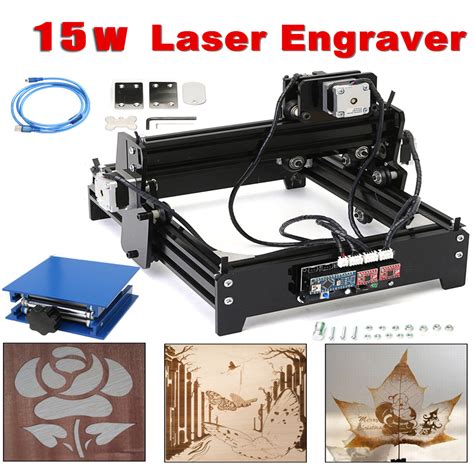 15W Laser AS-5 USB Desktop 15000mW CNC Laser Engraver DIY Marking ...