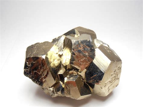 Pyrite - Large Brilliant Crystals from the Huanzala Mine