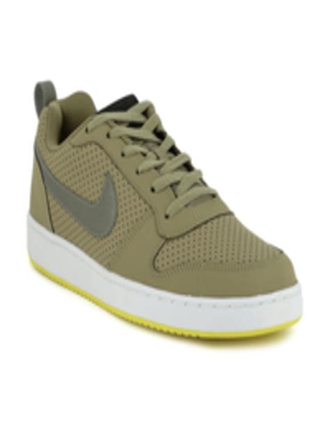 Buy Nike Men COURT Khaki Sneakers - Casual Shoes for Men 2375638 | Myntra