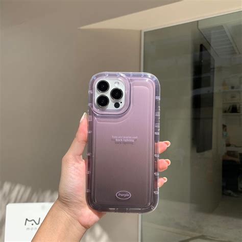 Purple Shockproof iPhone Case - ZiCASE