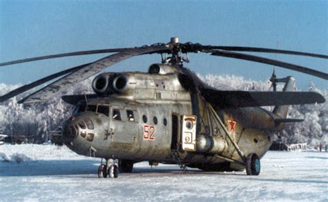 Mil Mi-6 helicopter - development history, photos, technical data