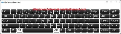 Cara Mengaktifkan On-Screen Keyboard (OSK) ~ MUNAWI INSIDE