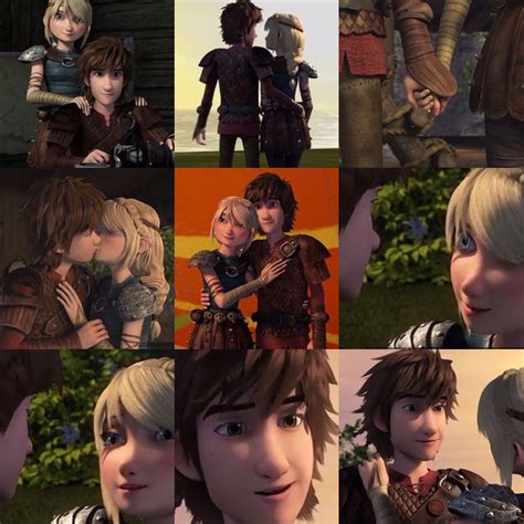 Iconic Hiccstrid RTTE moments. | How train your dragon, How to train dragon, How to train your ...