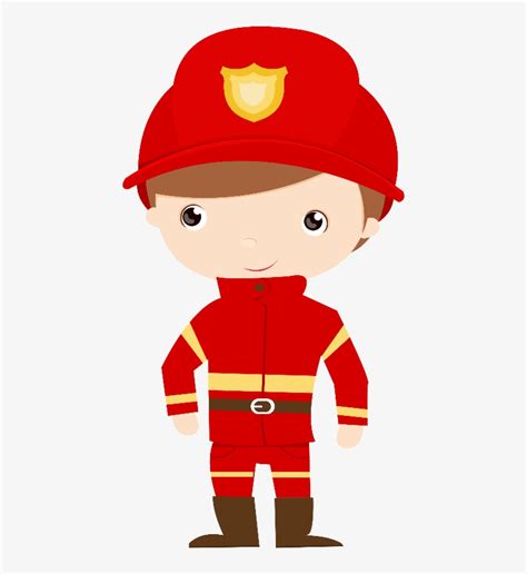 Firefighter Clipart Child - Firefighter Clipart Png Transparent PNG ...