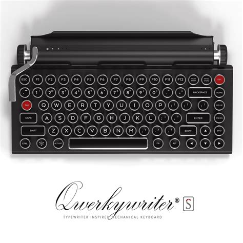 QWERKYWRITER® S Typewriter Inspired Mechanical Keyboard - Walmart.com - Walmart.com