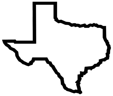 31 texas outline. | Clipart Panda - Free Clipart Images