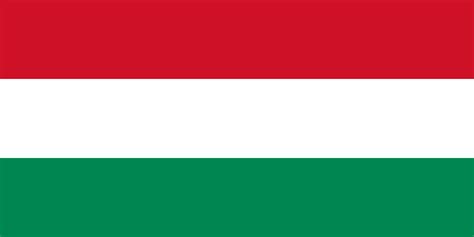 The official flag of the Hungary