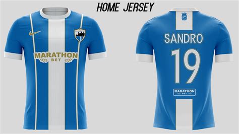 REDESIGN OF MALAGA CF on Behance