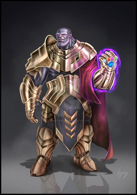 Marvel Thanos Fan Concept Art by Legacy666legacy on DeviantArt