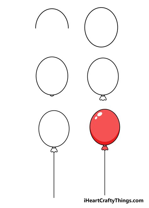 how to draw balloons on a card - lineartdrawingswallpaper