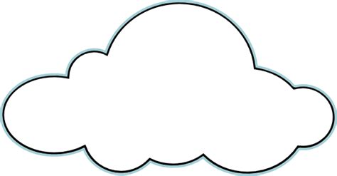 Clouds Black And White Clipart - ClipArt Best