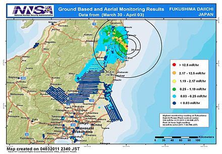 Radiation effects from the Fukushima Daiichi nuclear disaster - Wikipedia