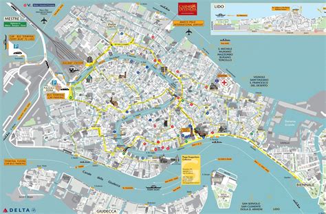 Venice Map - Detailed Map