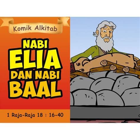 Jual Komik Alkitab Nabi Elia dan Nabi Baal | Shopee Indonesia