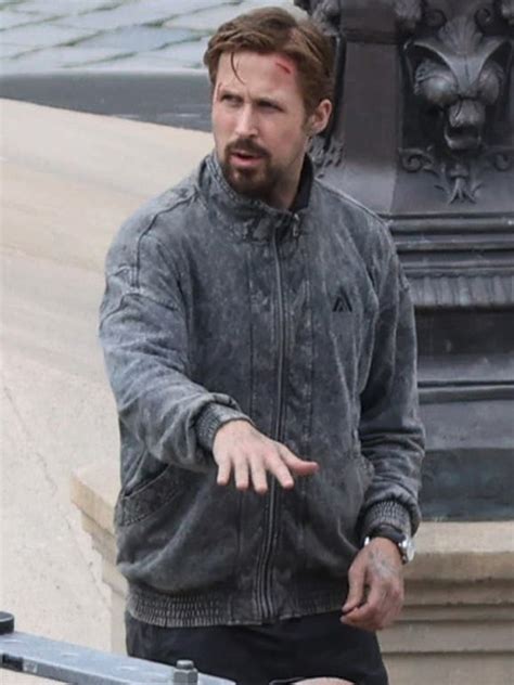 The Gray Man Ryan Gosling Grey Jacket | Court Gentry Jacket