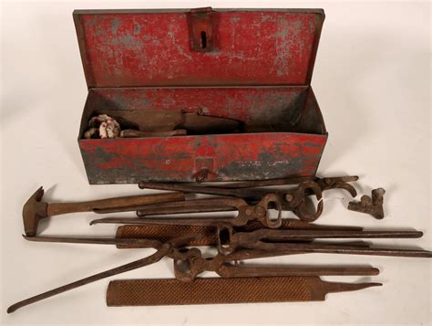 Farrier Horseshoeing Kit, Circa 1940 #110253 - Holabird Western ...