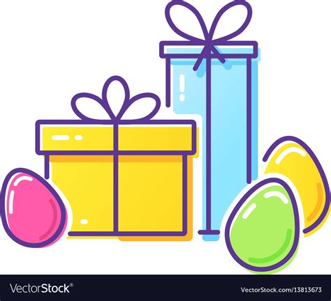 Easter logo Royalty Free Vector Image - VectorStock