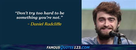 Daniel Radcliffe Quotes on People, Love, Life and Time