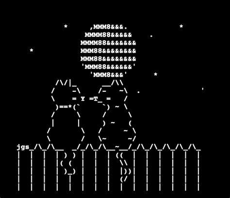 ASCII Cat Art