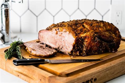 Best Ever Oven Roasted Pork Shoulder - Master crispy crackling with this simple roast pork ...