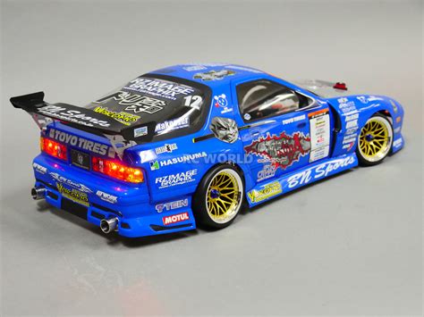 Custom RC 1/10 Drift NISSAN SKYLINE R34 AWD DRIFT Car RTR W/ LED