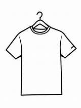 T shirt coloring pages sketch template