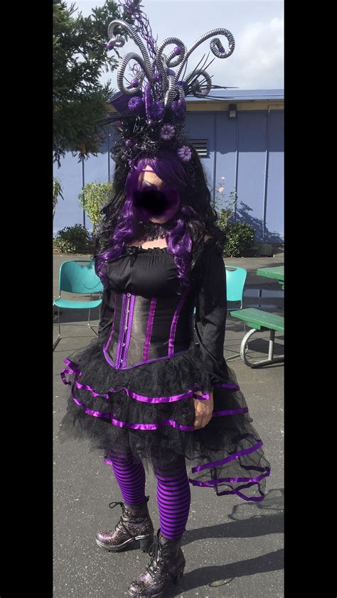 Two years ago... lots of purple fun! : r/halloween