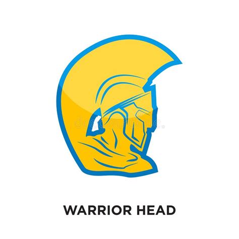 Warrior head logo design stock vector. Illustration of culture - 167847357