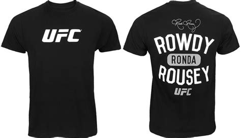 Ronda Rousey UFC 170 Walkout Shirt | FighterXFashion.com