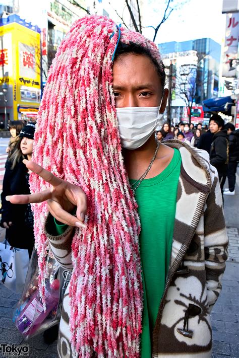 Old School Ganguro Wearing Alba Rosa in Shibuya – Tokyo Fashion