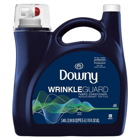 Downy Product of Wrinkle Guard Liquid Fabric Softener and Conditioner, 115 Ounce - Walmart.com ...