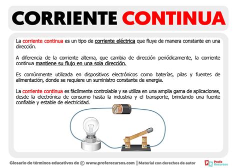 Qué es la Corriente Continua