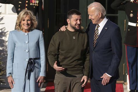 Ukrainian President Volodymyr Zelenskyy Visits White House: PHOTOS