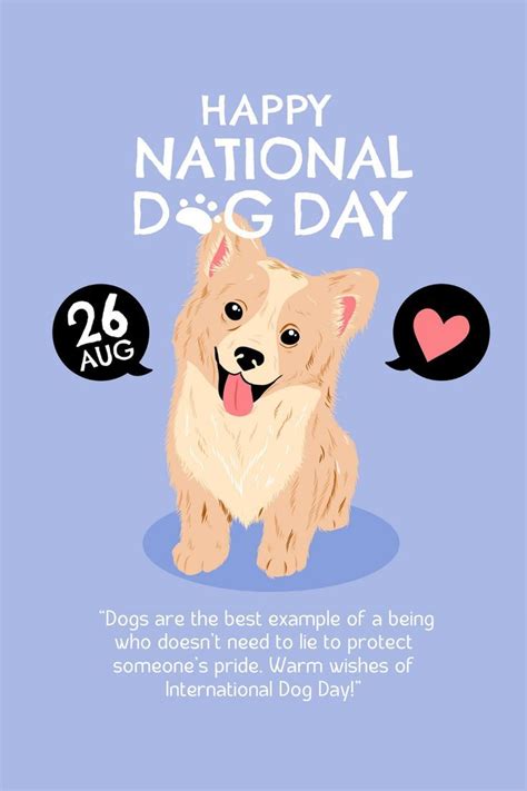 Happy International Dog Day ! in 2023 | International dog day, Dog days, Day wishes