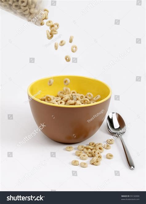 Cereal Pouring Into A Bowl Stock Photo 55132000 : Shutterstock